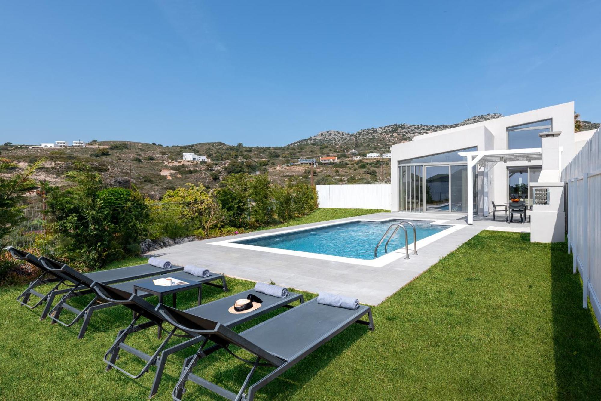 Pantheon Luxury Villas Rhodes Island อาฟานโท ภายนอก รูปภาพ