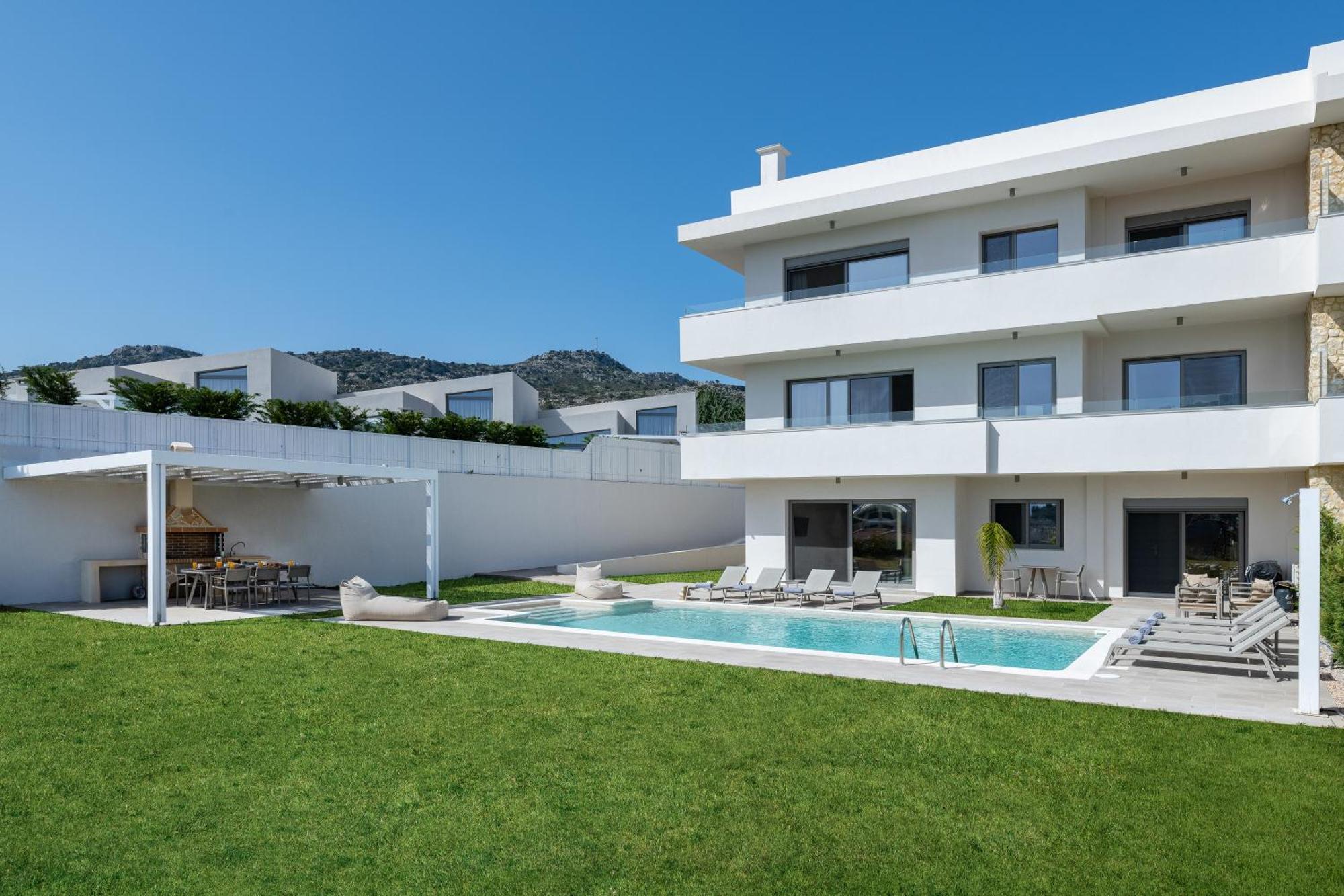 Pantheon Luxury Villas Rhodes Island อาฟานโท ภายนอก รูปภาพ