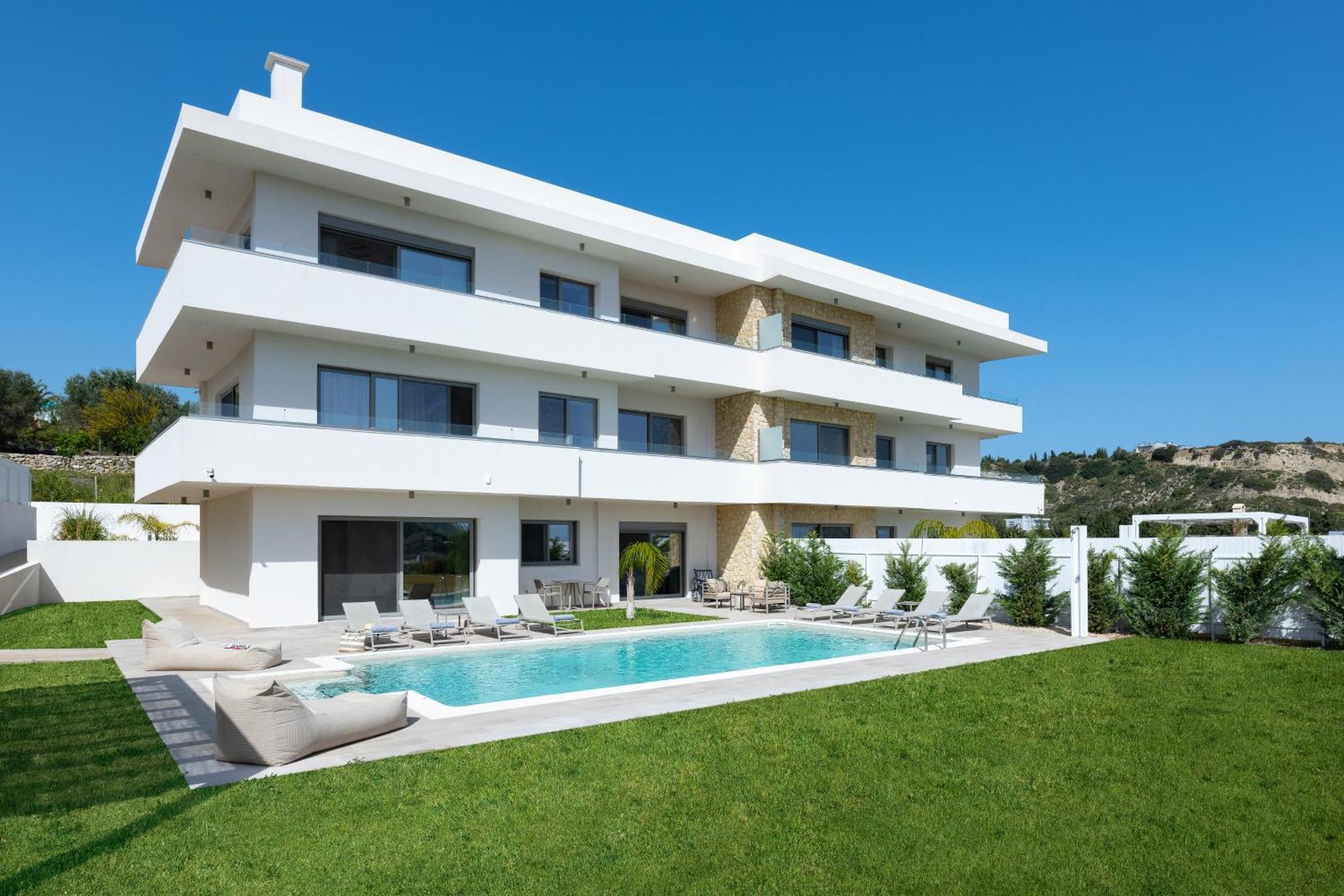 Pantheon Luxury Villas Rhodes Island อาฟานโท ภายนอก รูปภาพ