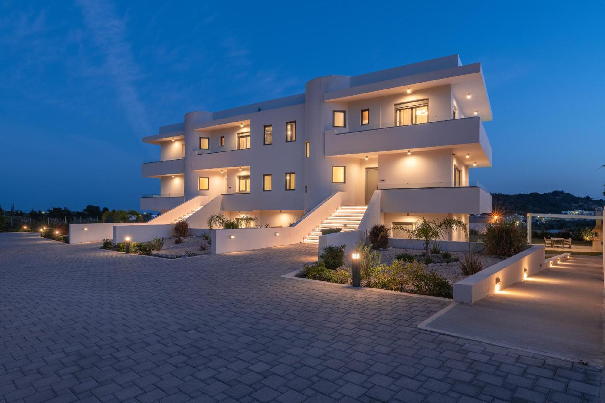 Pantheon Luxury Villas Rhodes Island อาฟานโท ภายนอก รูปภาพ