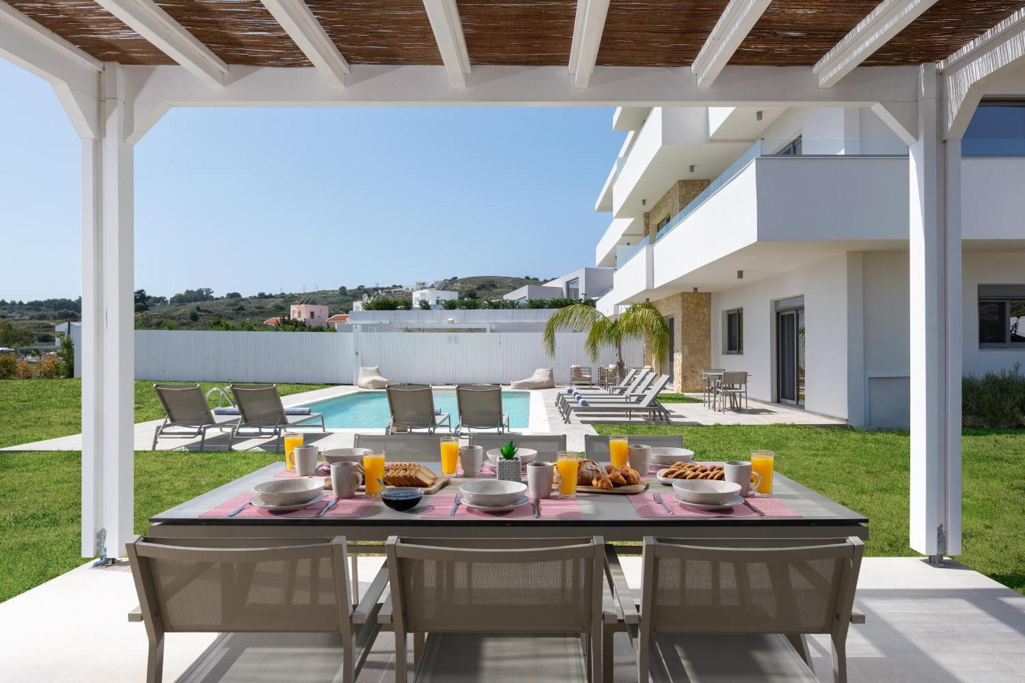 Pantheon Luxury Villas Rhodes Island อาฟานโท ภายนอก รูปภาพ
