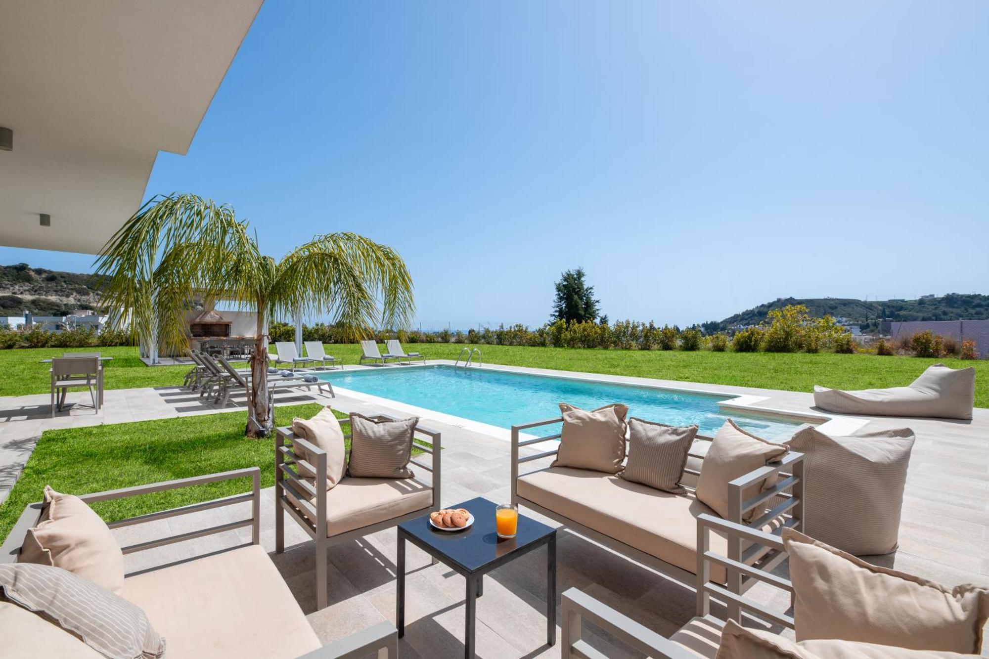 Pantheon Luxury Villas Rhodes Island อาฟานโท ภายนอก รูปภาพ
